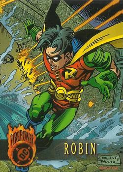 #69 Robin - 1996 SkyBox DC Outburst: Firepower