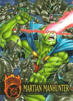 #75 Martian Manhunter - 1996 SkyBox DC Outburst: Firepower