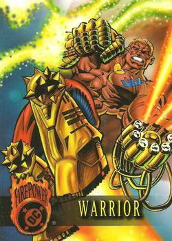 #76 Warrior - 1996 SkyBox DC Outburst: Firepower