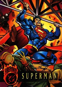 #55 Superman - 1996 SkyBox DC Outburst: Firepower