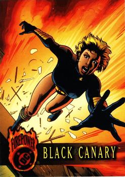 #67 Black Canary - 1996 SkyBox DC Outburst: Firepower