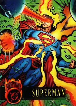 #73 Superman - 1996 SkyBox DC Outburst: Firepower