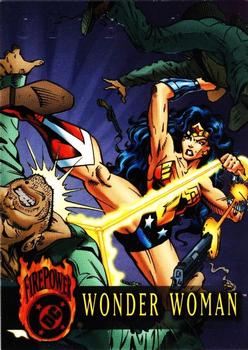 #79 Wonder Woman - 1996 SkyBox DC Outburst: Firepower