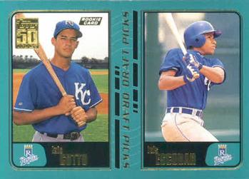 #742 Luis Cotto / Luis Escobar - Kansas City Royals - 2001 Topps Baseball