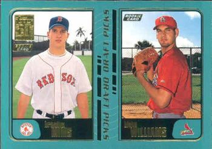 #743 Brandon Mims / Blake Williams - Boston Red Sox / St. Louis Cardinals - 2001 Topps Baseball