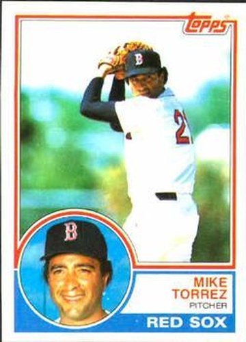 #743 Mike Torrez - Boston Red Sox - 1983 Topps Baseball