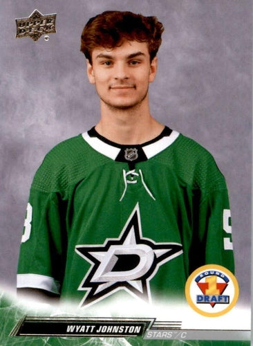#747 Wyatt Johnston - Dallas Stars - 2022-23 Upper Deck Hockey