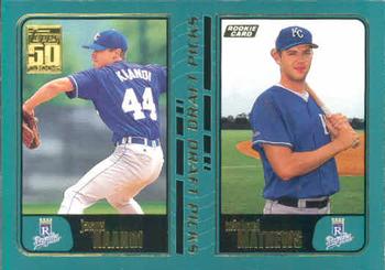 #748 Jason Kaanoi / Michael Matthews - Kansas City Royals - 2001 Topps Baseball