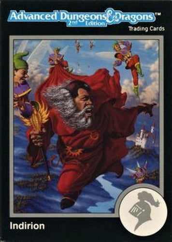 #748 Indirion - 1991 TSR Advanced Dungeons & Dragons - Silver