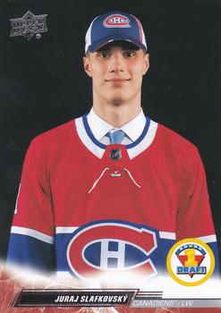 #749 Juraj Slafkovsky - Montreal Canadiens - 2022-23 Upper Deck Hockey