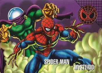 #23 Spider-Man vs. Mysterio - 1996 Fleer Marvel Vision