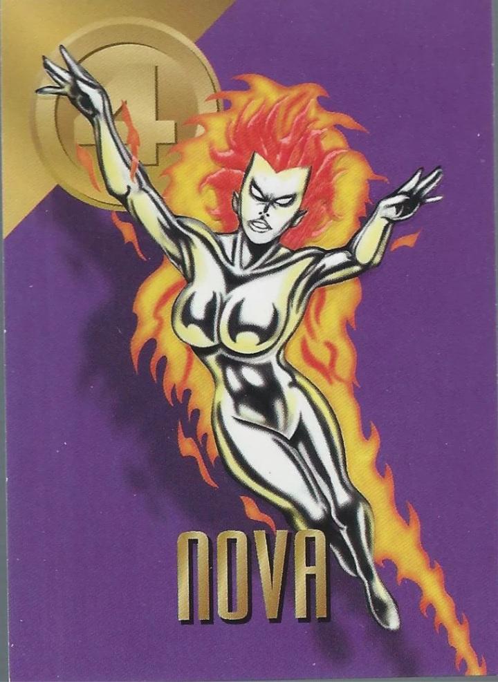 #71 Nova - 1996 Fleer Marvel Vision