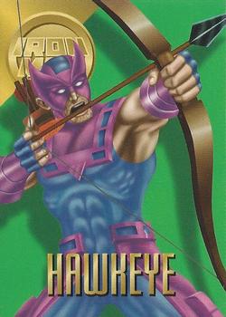 #83 Hawkeye - 1996 Fleer Marvel Vision