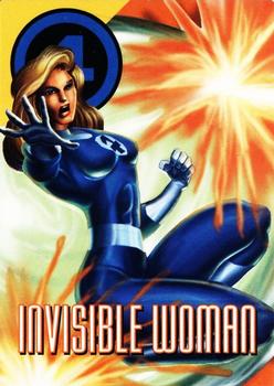 #56 Invisible Woman - 1996 Fleer Marvel Vision