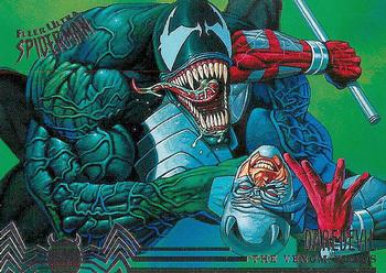 #100 Venom vs. Daredevil - 1995 Fleer Ultra Spider-Man