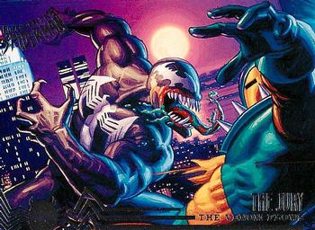 #104 Venom vs. The Jury - 1995 Fleer Ultra Spider-Man