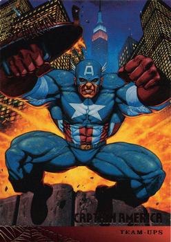 #112 Captain America - 1995 Fleer Ultra Spider-Man