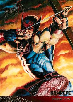 #119 Hawkeye - 1995 Fleer Ultra Spider-Man