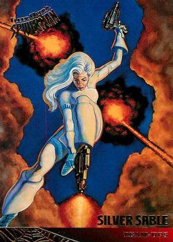 #127 Silver Sable - 1995 Fleer Ultra Spider-Man