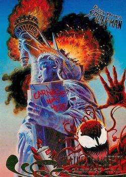 #135 Statue of Liberty - 1995 Fleer Ultra Spider-Man