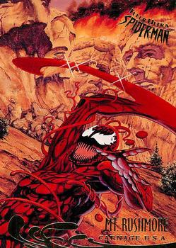 #142 Mt. Rushmore - 1995 Fleer Ultra Spider-Man