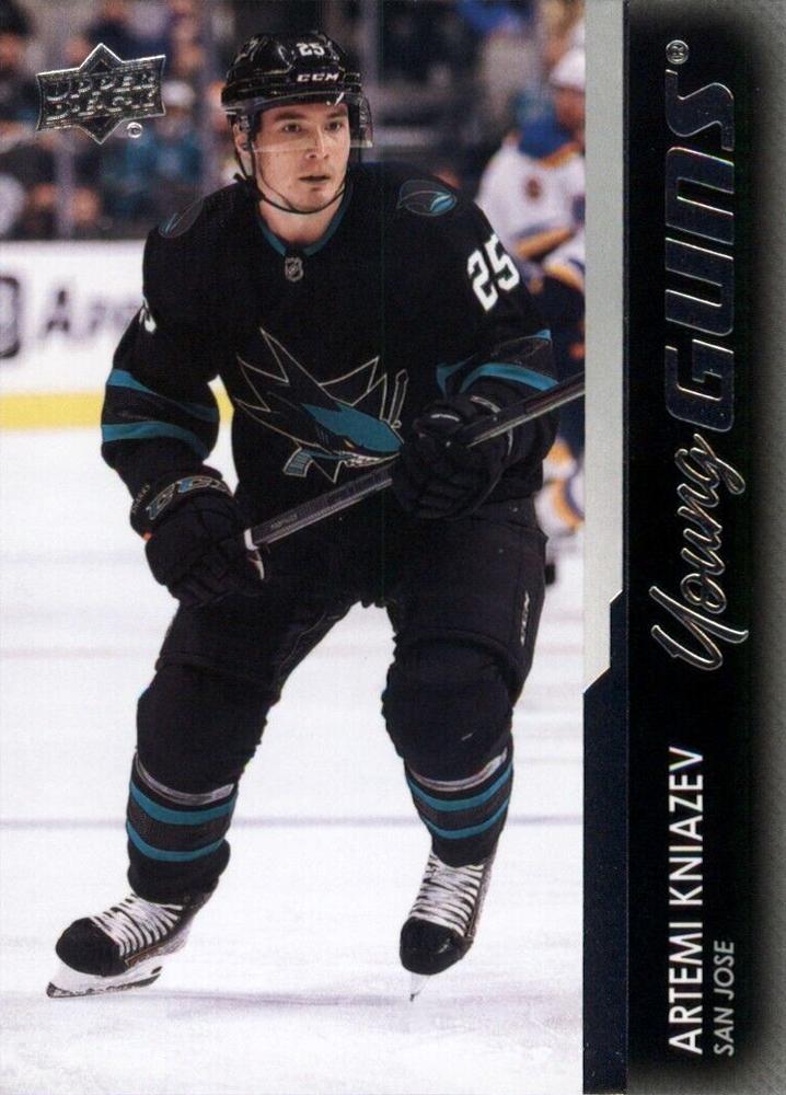 #749 Artemi Kniazev - San Jose Sharks - 2021-22 Upper Deck Hockey