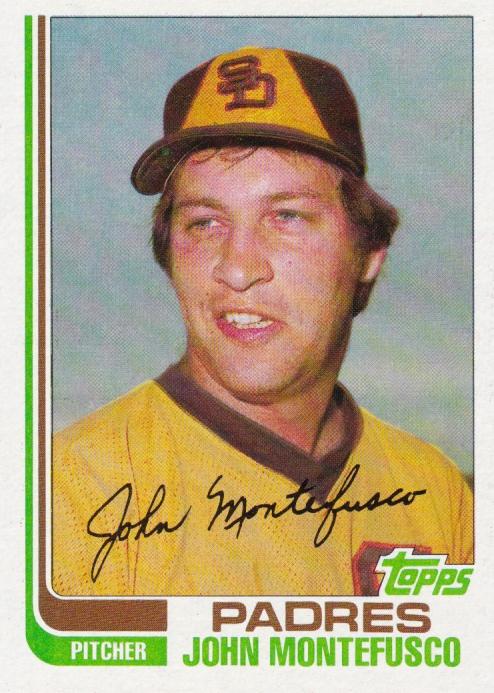 #74T John Montefusco - San Diego Padres - 1982 Topps Traded Baseball