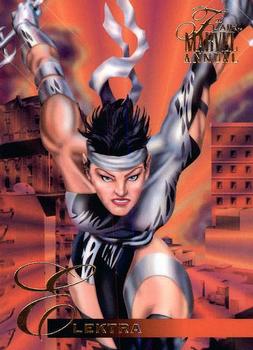 #74 Elektra - 1995 Flair Marvel Annual