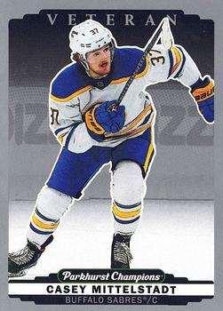 #74 Casey Mittelstadt - Buffalo Sabres - 2022-23 Parkhurst Champions - Silver Hockey
