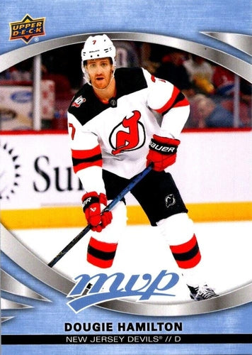 #74 Dougie Hamilton - New Jersey Devils - 2023-24 Upper Deck MVP - Ice Battles Hockey