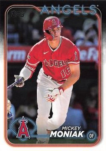 #74 Mickey Moniak - Los Angeles Angels - 2024 Topps Baseball