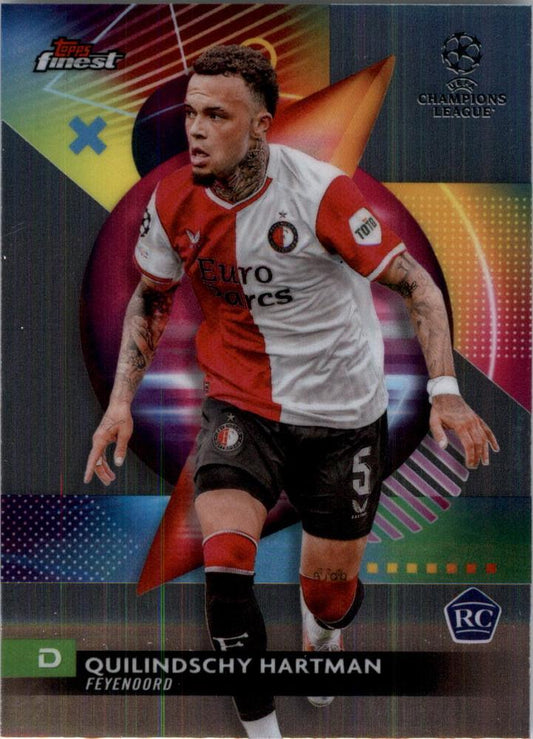#74 Quilindschy Hartman - Feyenoord - 2023-24 Finest UEFA Club Competitions Soccer
