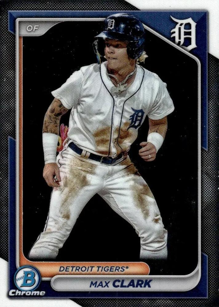 #BCP-74 Max Clark - Detroit Tigers - 2024 Bowman - Chrome Prospects Baseball