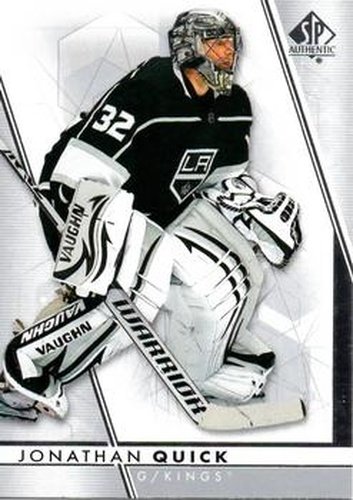 #74 Jonathan Quick - Los Angeles Kings - 2022-23 SP Authentic Hockey