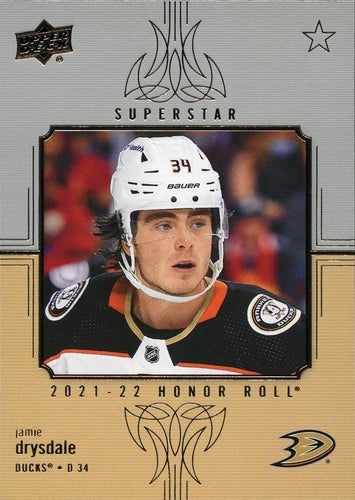 #HR-74 Jamie Drysdale - Anaheim Ducks - 2021-22 Upper Deck - Honor Roll Hockey