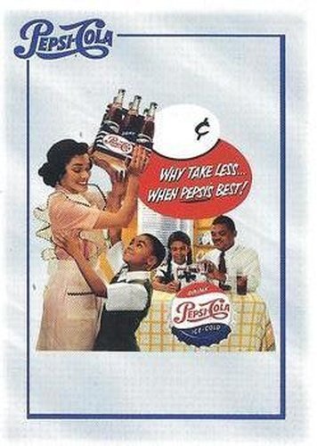 #74 America Drinks Pepsi - 1994 Dart Pepsi-Cola Collector's Series 1