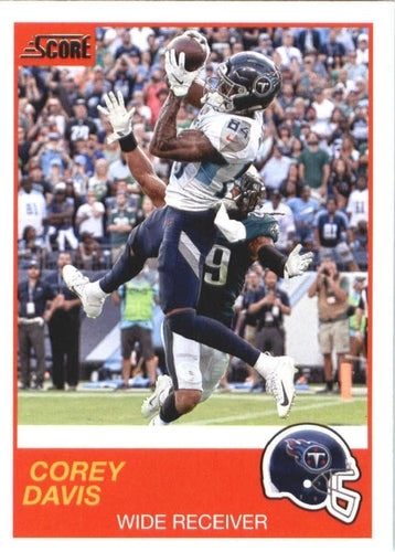 #74 Corey Davis - Tennessee Titans - 2019 Score Football