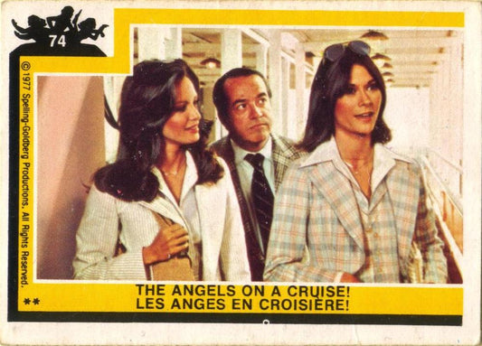 #74 The Angels on a Cruise! - 1977 O-Pee-Chee Charlie's Angels