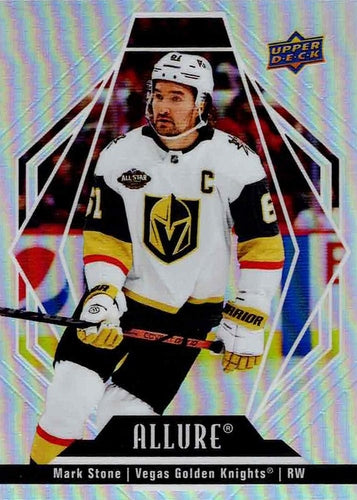 #74 Mark Stone - Vegas Golden Knights - 2022-23 Upper Deck Allure Hockey