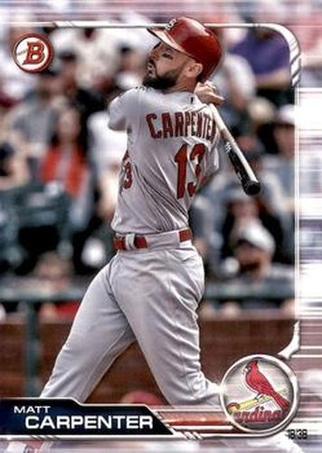 #74 Matt Carpenter - St. Louis Cardinals - 2019 Bowman Baseball