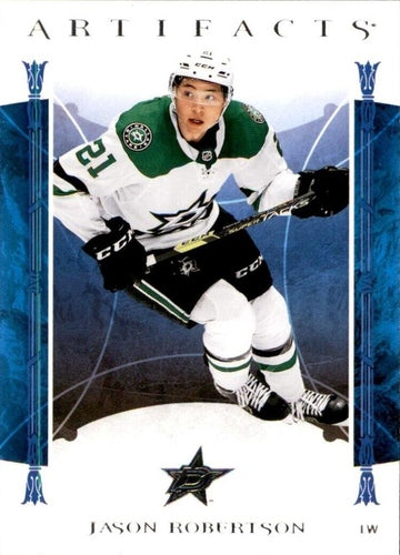 #74 Jason Robertson - Dallas Stars - 2022-23 Upper Deck Artifacts Hockey