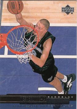 #74 Radoslav Nesterovic - Minnesota Timberwolves - 1999-00 Upper Deck Basketball