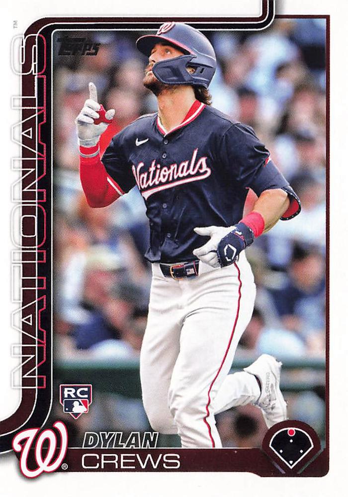 #74 Dylan Crews - Washington Nationals - 2025 Topps Baseball
