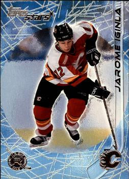 #74 Jarome Iginla - Calgary Flames - 2000-01 Topps Stars Hockey