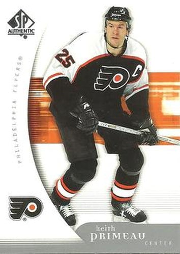 #74 Keith Primeau - Philadelphia Flyers - 2005-06 SP Authentic Hockey