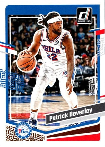 #74 Patrick Beverley - Philadelphia 76ers - 2023-24 Donruss Basketball