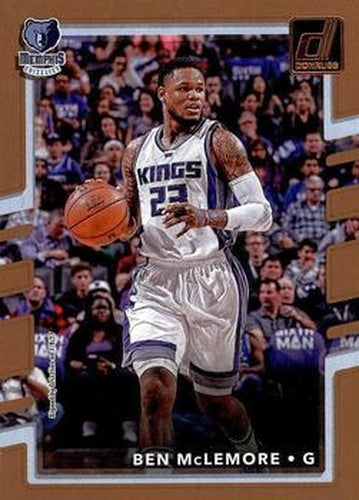 #74 Ben McLemore - Memphis Grizzlies - 2017-18 Donruss Basketball