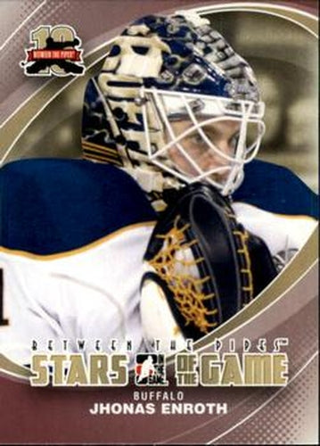 #74 Jhonas Enroth - Buffalo Sabres - 2011-12 In The Game Between The Pipes Hockey