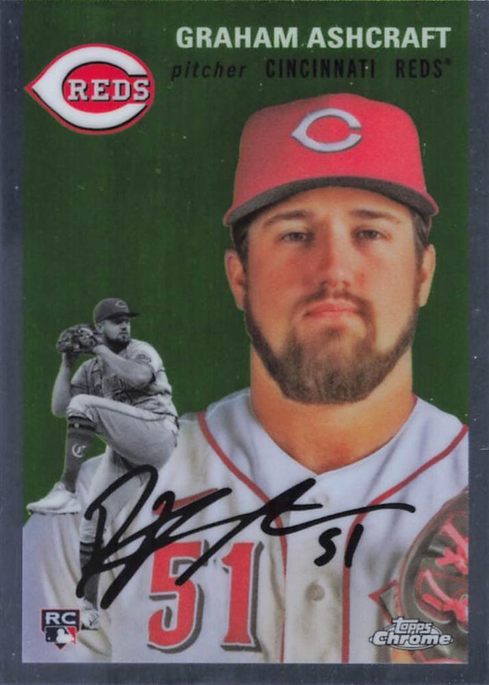#74 Graham Ashcraft - Cincinnati Reds - 2023 Topps Chrome Platinum Anniversary Baseball