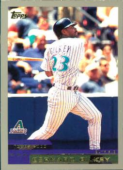 #74 Bernard Gilkey - Arizona Diamondbacks - 2000 Topps Baseball